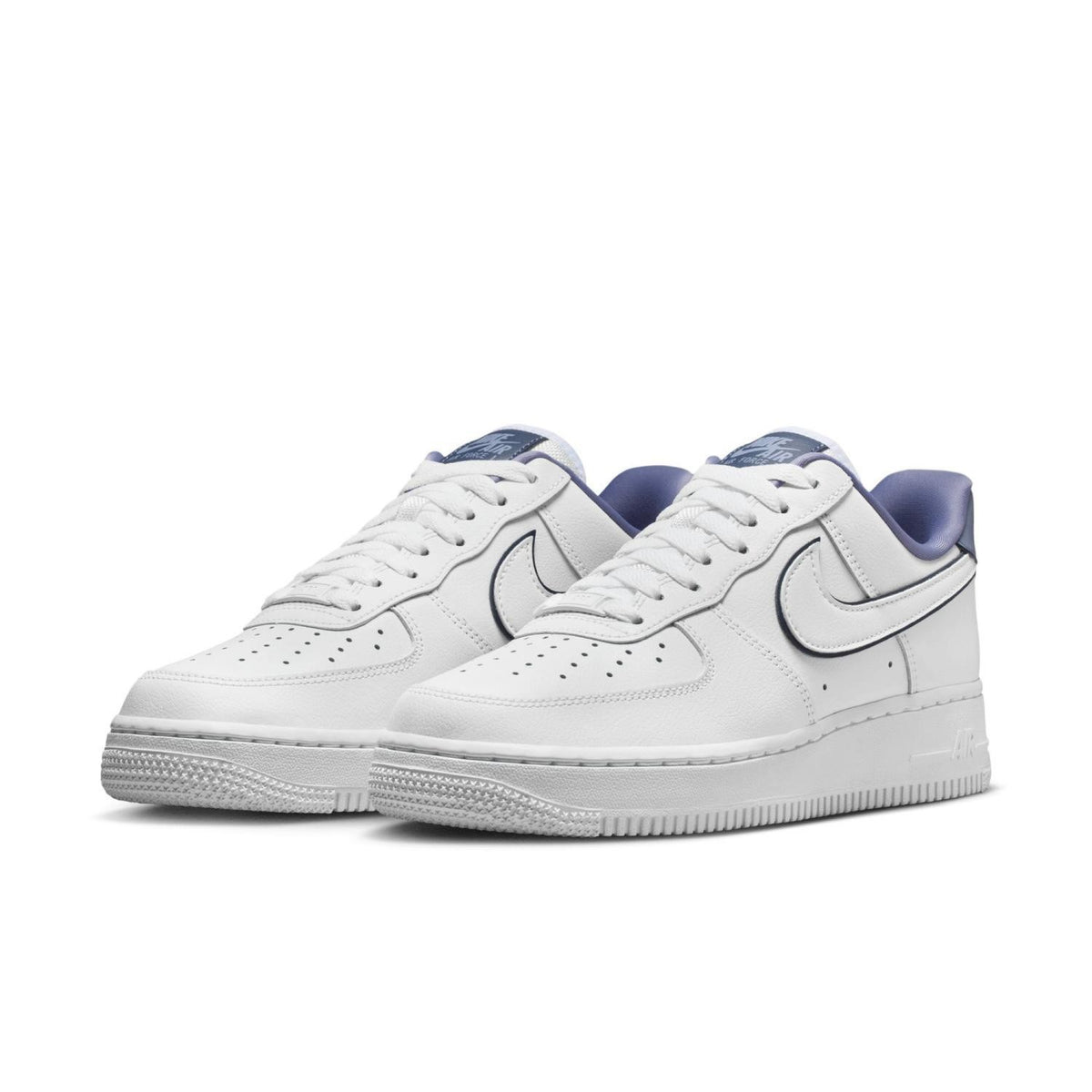 IO4226-102 Nike AIR FORCE 1 '07 WHITE MIDNIGHT NAVY-WORLD INDIGO (Women's)