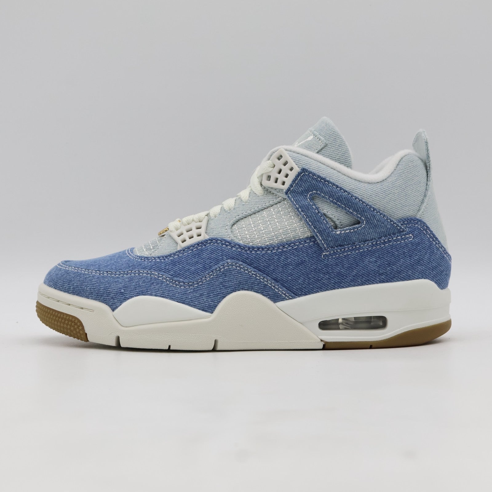 IB6716-100 Nike Women's Air Jordan 4 Denim Worn Blue (Women's)