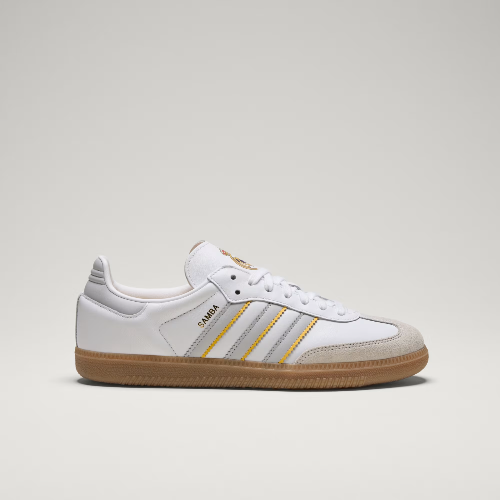 JQ4038 Real Madrid Ã adidas Originals Samba 2025-2026 White Gum (Men's)