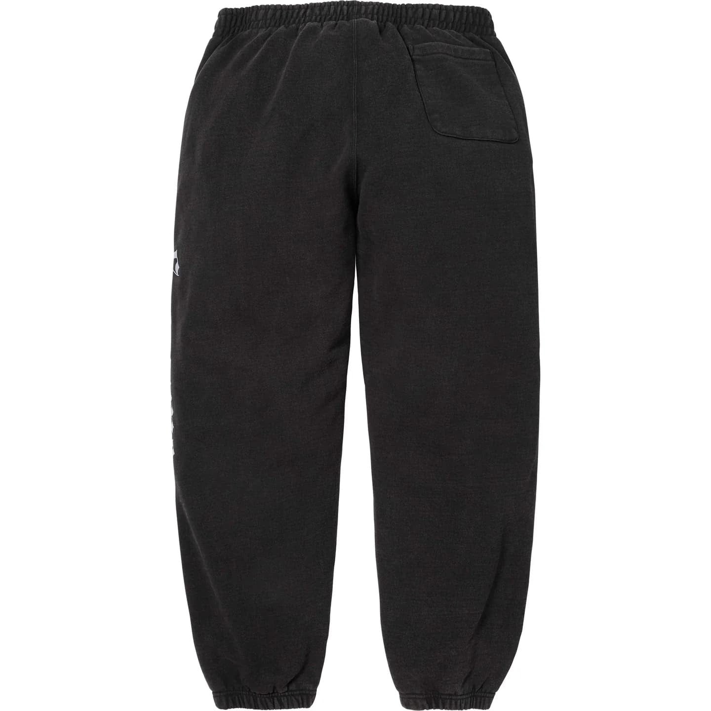 Supreme Washed Old English Sweatpant Black