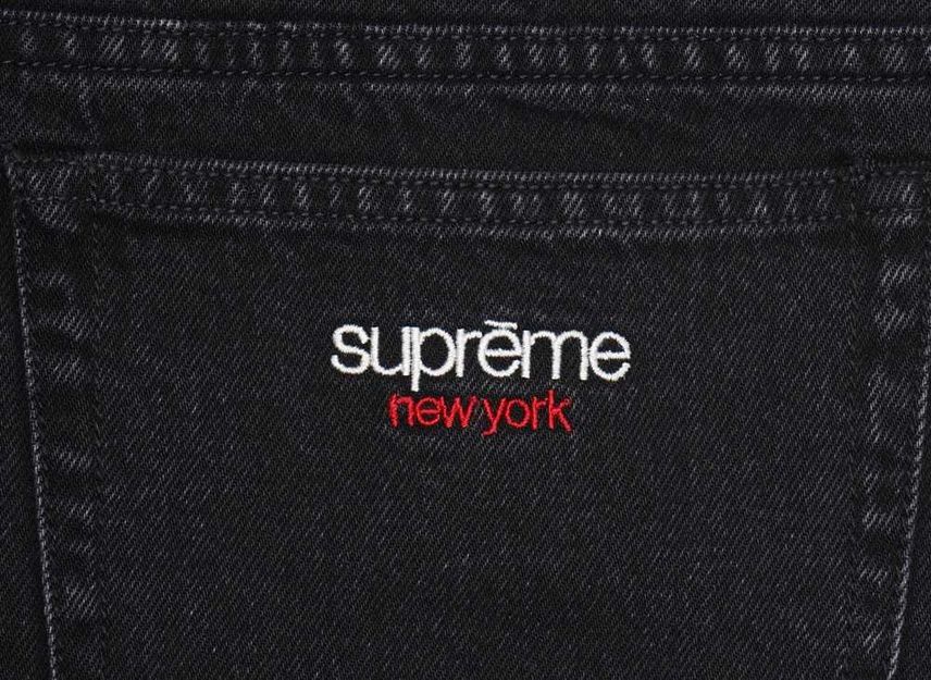 Supreme Baggy Jean Black