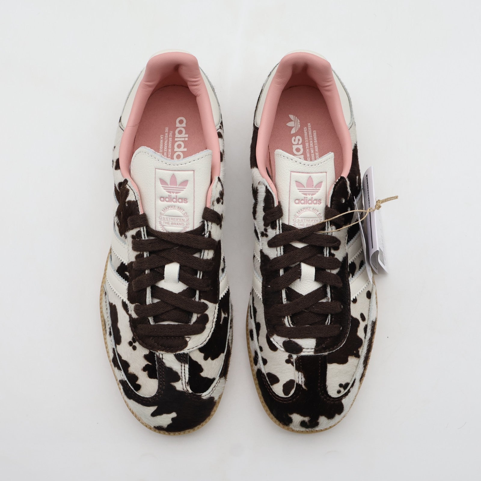 JR1256 adidas Originals Samba OG Cow Print Dark Brown (Women's)