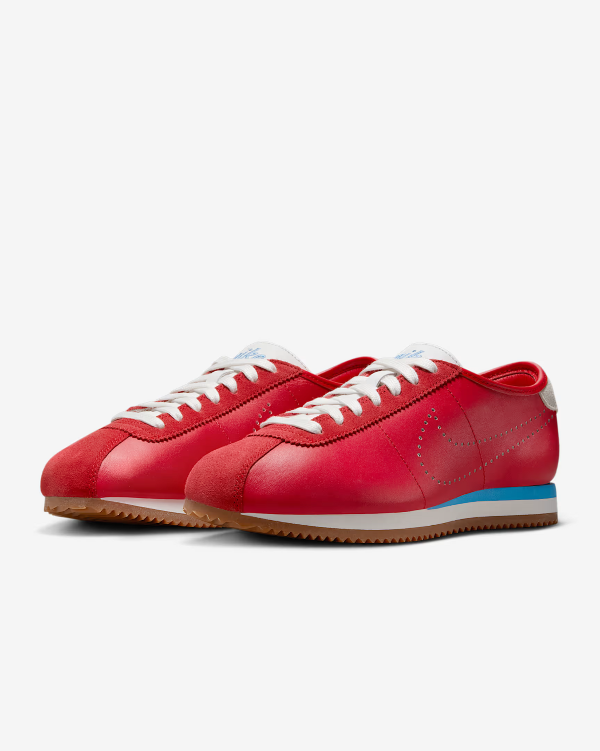 HQ1841-600 Nike Cortez Leather University Red Summit White  (Women's)
