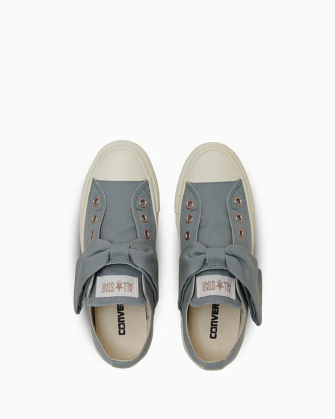 31315190 Converse Women's All Star Ribbonstrap PG OX Blue Gray (Women's)