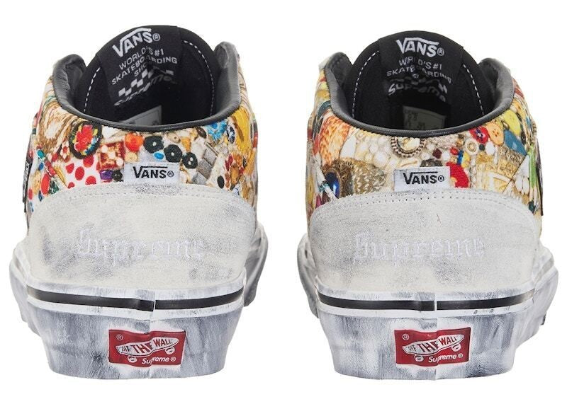 VN00112HNTR Supreme Ã Mike Kelley Ã Vans Half Cab "White" (26SS Week8)