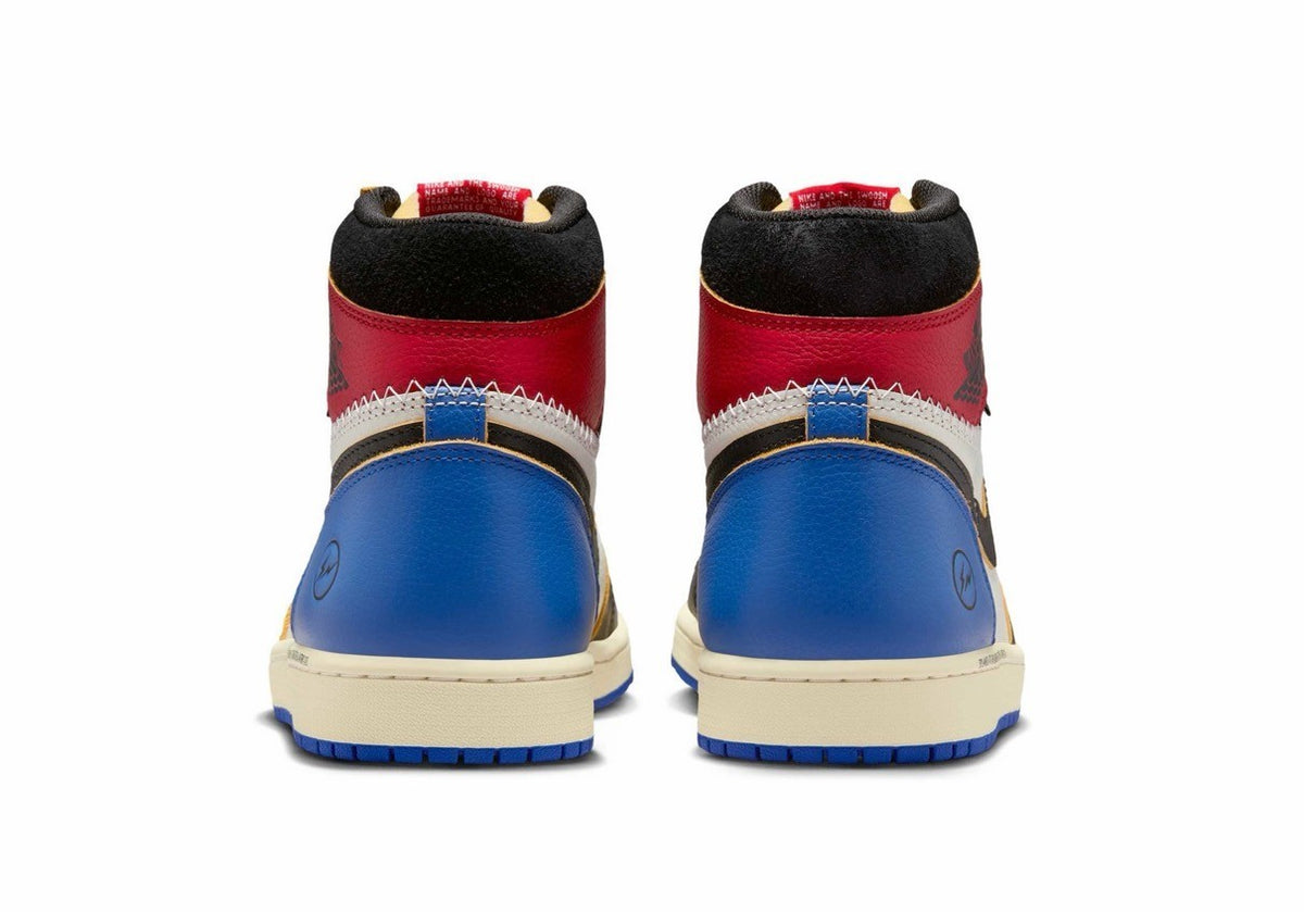 IO7847-002 fragment design UNION Nike Air Jordan 1 High OG Black Varsity (Men's)
