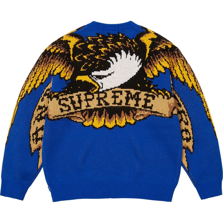 Supreme ANTIHERO Sweater Blue