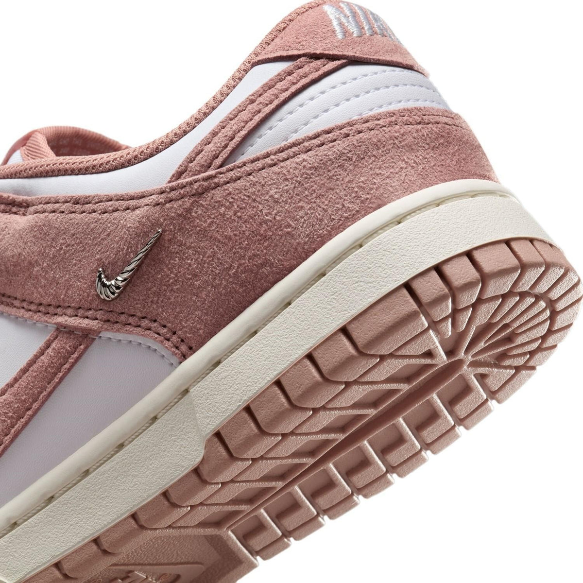 IB4417-102  NIKE DUNK LOW WHITE PINK (Women's)
