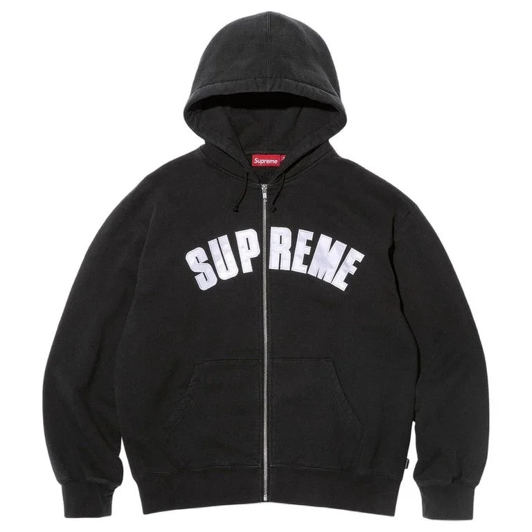 Supreme x Larry Clark Zip Up Hooded Sweatshirt Black