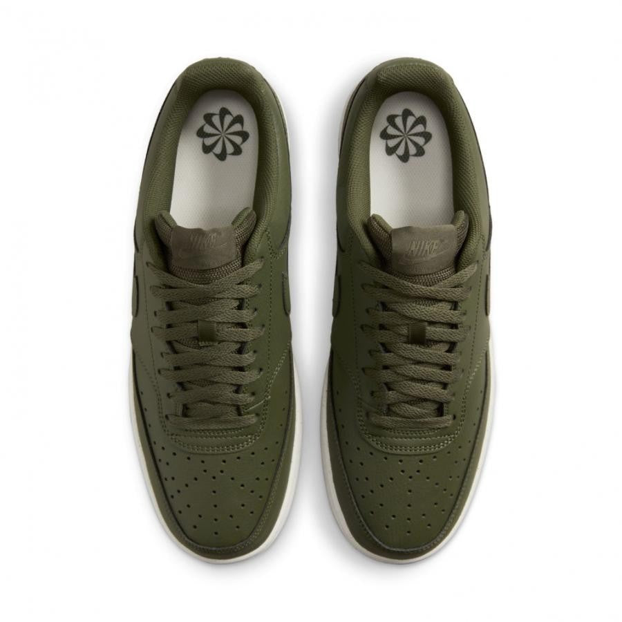 DH2987-300 Nike Court Vision Low Next Nature Cargo Khaki Sail (Men's)