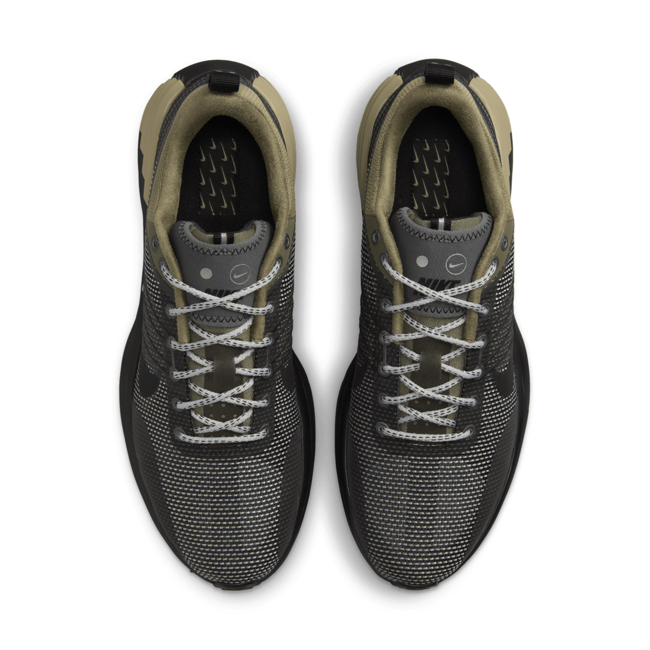 FZ8116-201 Nike Lunar Roam Black and Medium Olive (Men's)