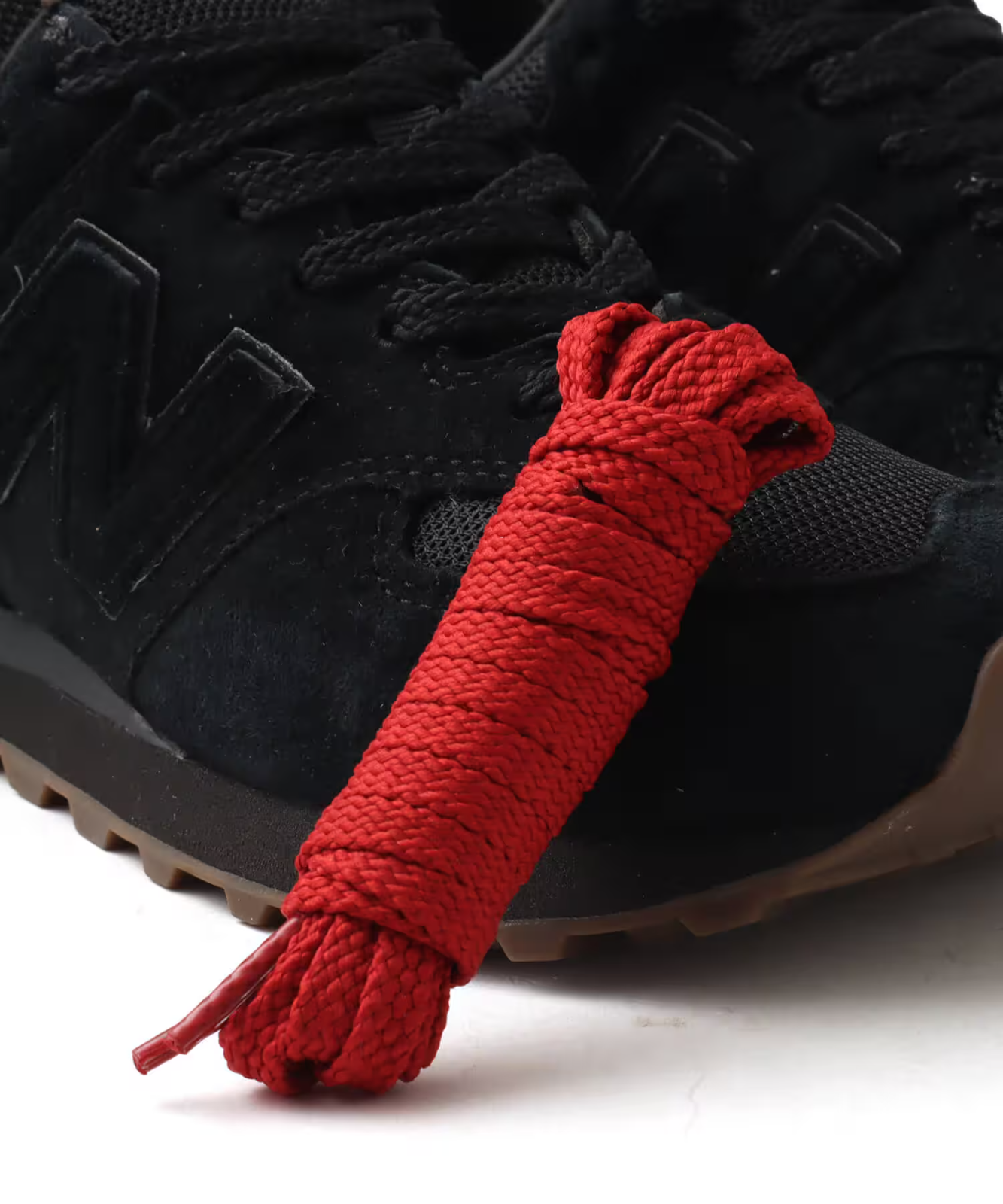 U5748HM New Balance 574 Lunar New Year Black Shadow Red Gum (Men's)