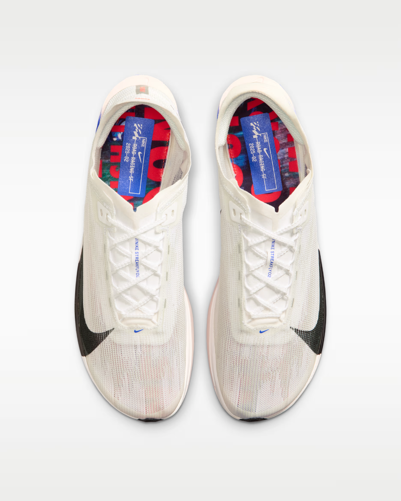 IO8268-100 Nike Streakfly 2 "White/Racer Blue" (Men's)