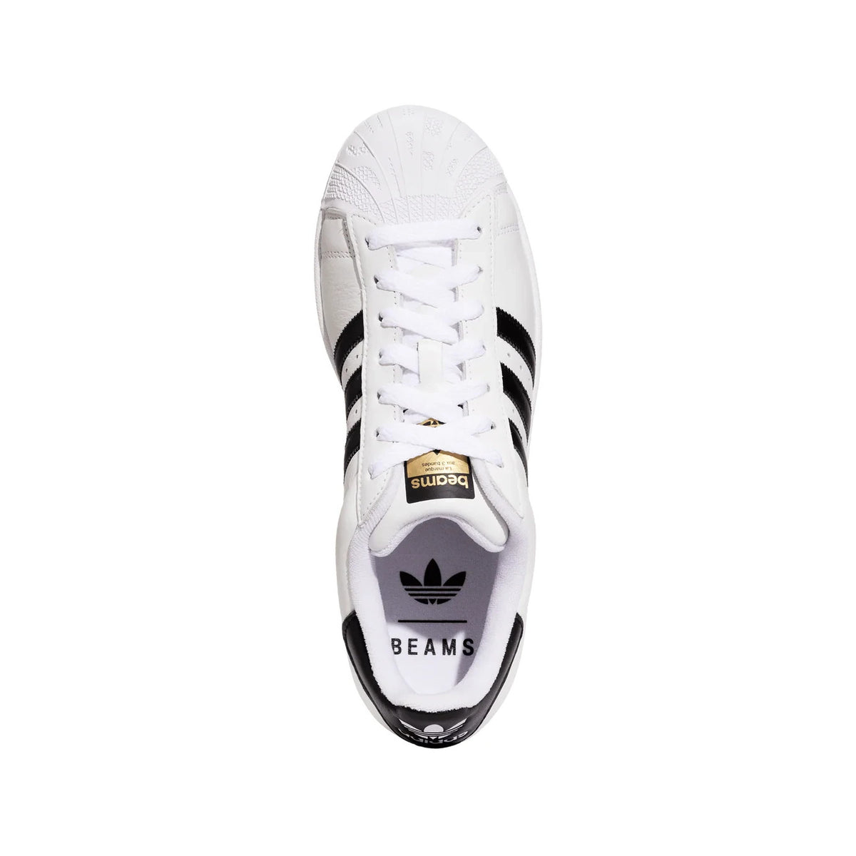 JR4422 BEAMS adidas Originals Superstar White Core Black Gold (Men's)