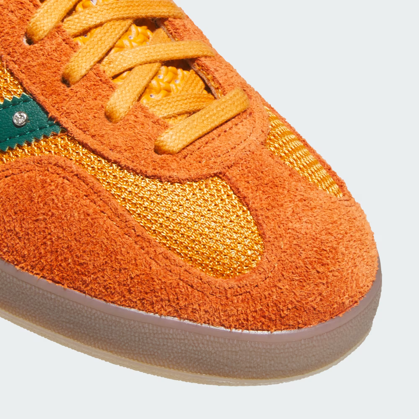 KI7011 Hardies adidas Gazelle Rust Orange Green (Men's)