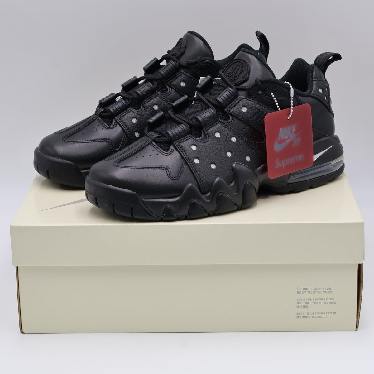 IM4283-001 Supreme Nike SB Air Max 2 CB 94 Low SP Black (Men's)