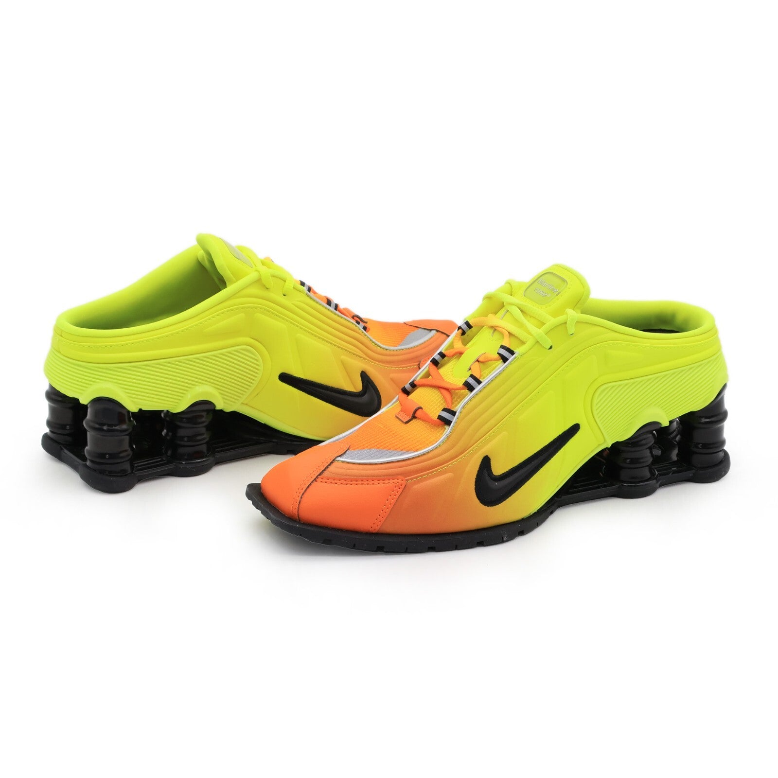 DQ2401-800 Martine Rose Nike Shox MR4 Safety Orange Metallic Silver (Women's)