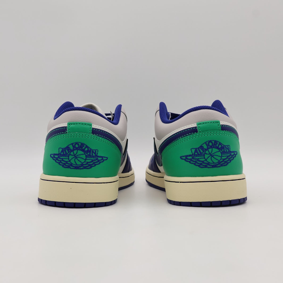 553558-147 Nike Air Jordan 1 Low Seahawks (Men's)