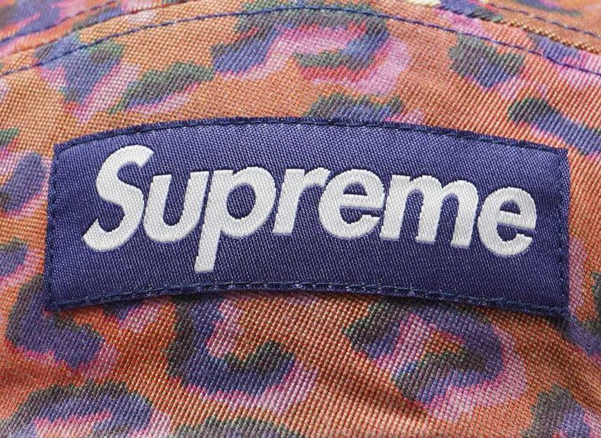 Supreme Washed Chino Twill Camp Cap Camo
