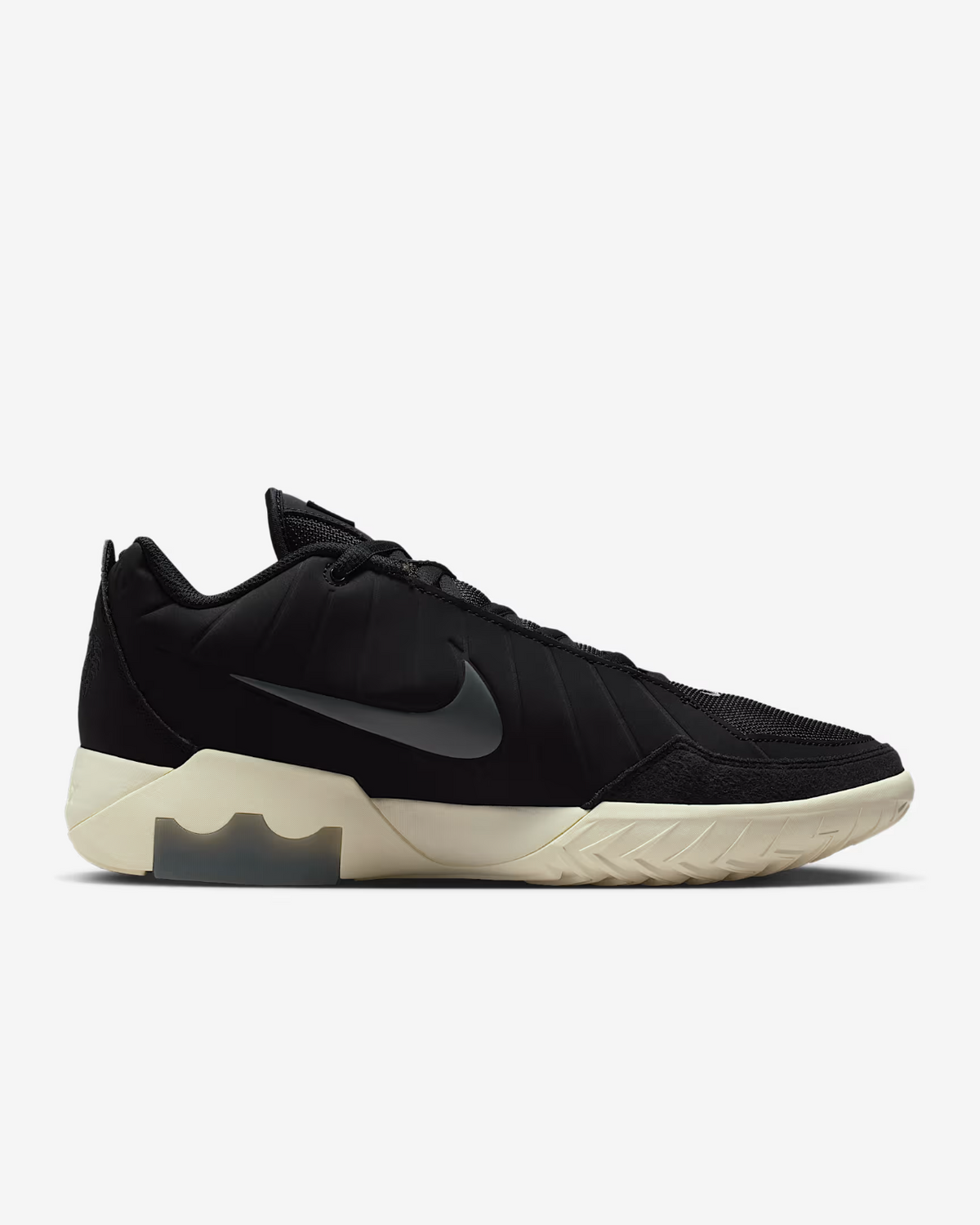 HQ8035-001 LeBron Witness 9 EP Basketball Shoes Black Coconut Milk Iron (Men's)