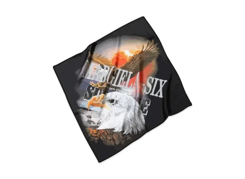Supreme x MM6 Maison Margiela Eagle Silk Scarf "Multicolor"