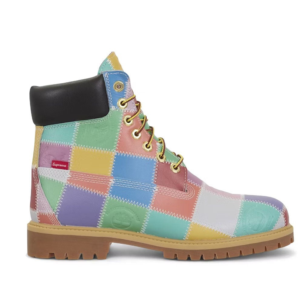 TB0A5TBZA6B Supreme Timberland Patchwork 6 Inch Premium Boot Multicolor (Men's)