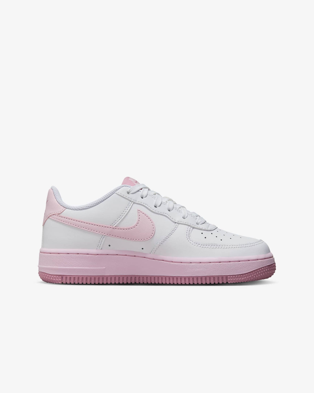 FV5948-100 Nike GS Air Force 1 Low White Elemental Pink Medium Soft Pink Pink