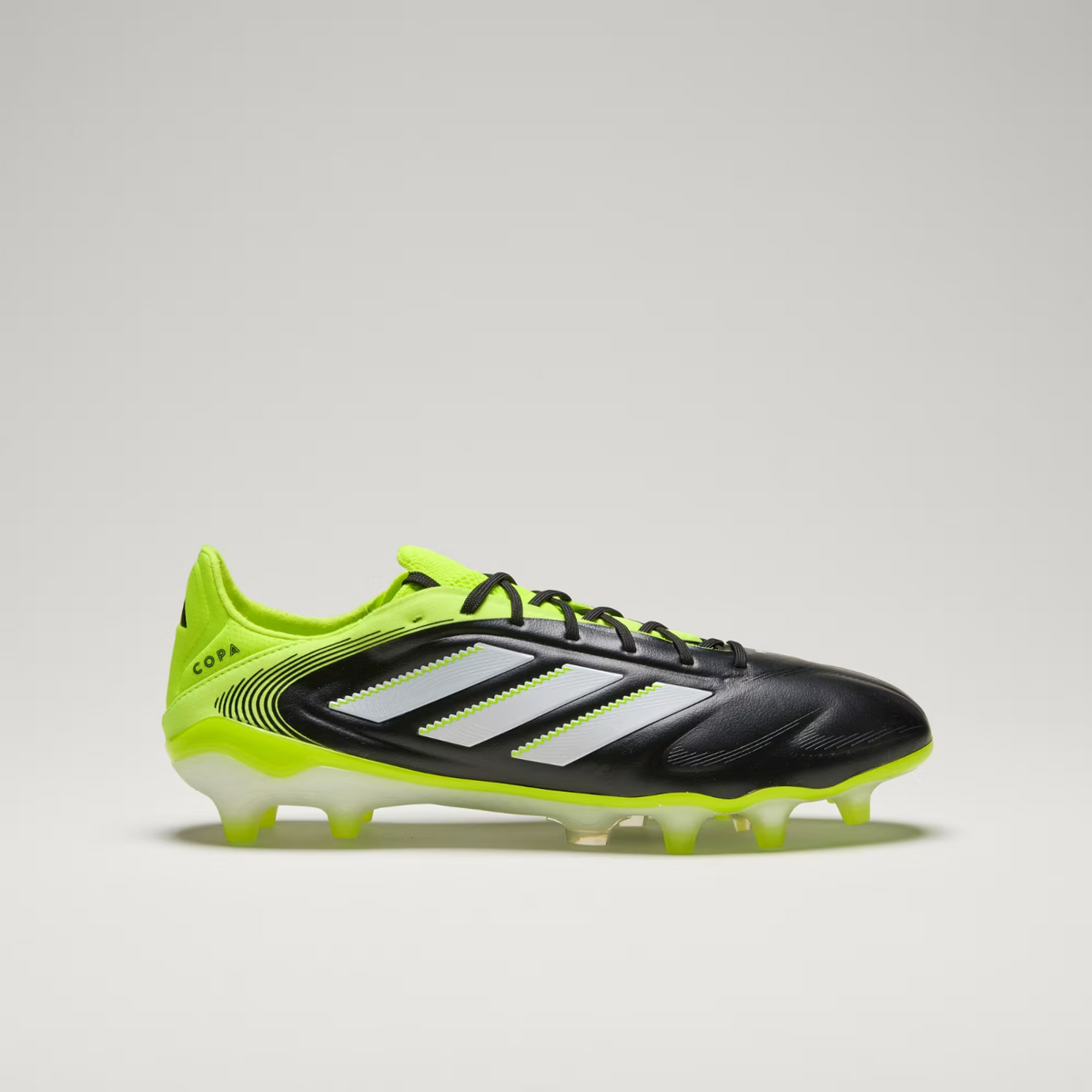 JH6304 adidas Copa Pure 3 Elite FG Core Black Cloud White Lucid Lemon (Men's)