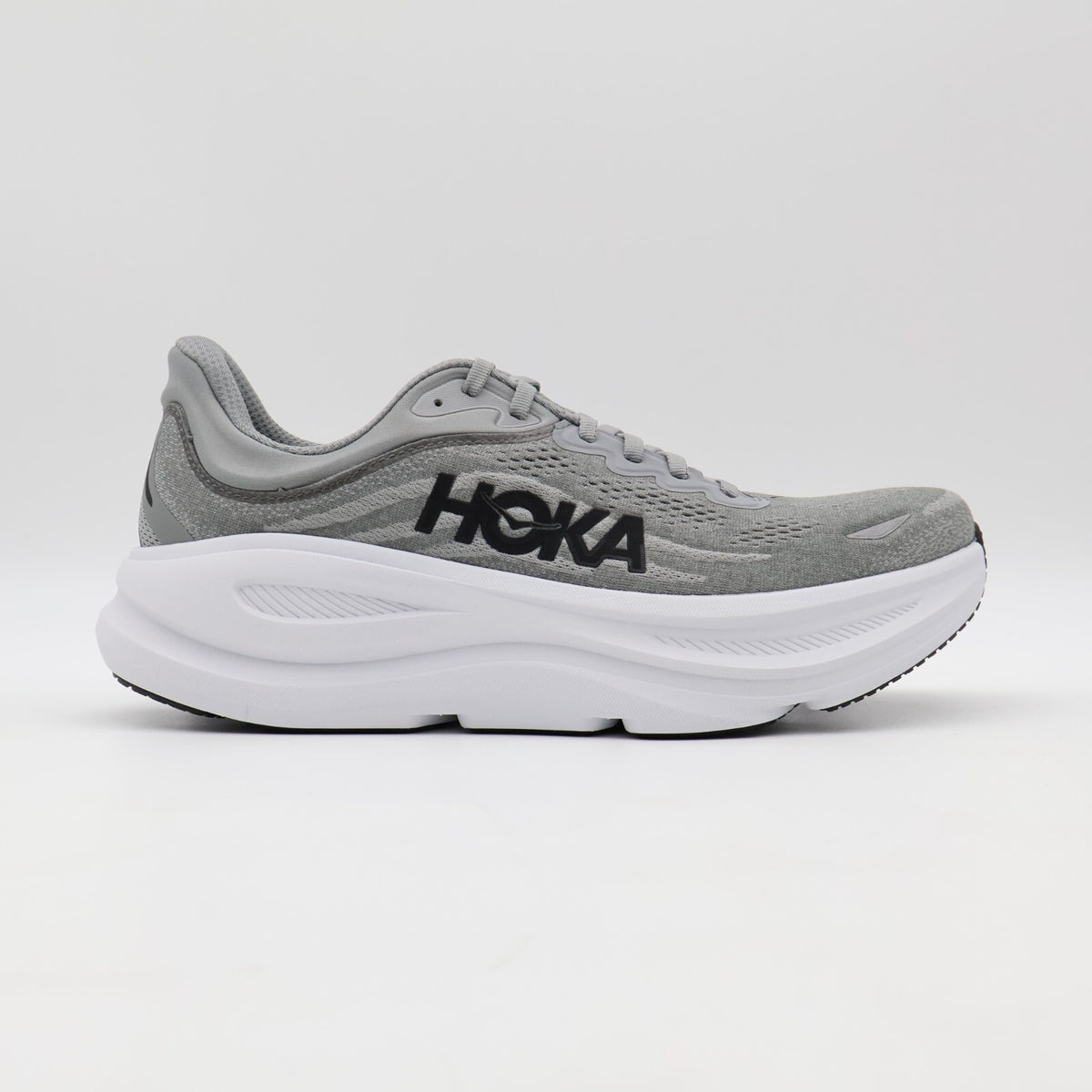 1162011-GCTC HOKA BONDI 9 GALACTIC GREY STELLAR GREY (Men's)