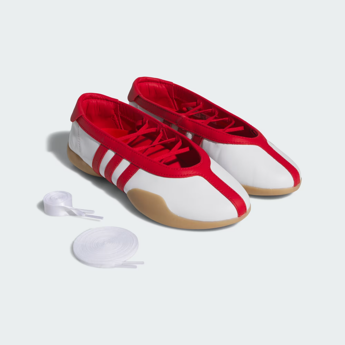 JQ0960 adidas Originals  Taekwondo Mei Cloud White Better Scarlet Gum (Women's)