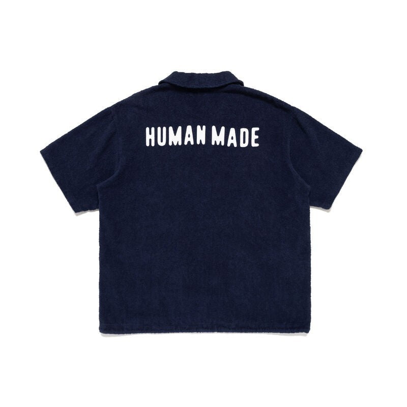 HUMAN MADE Pile Pullover Shirt Navy