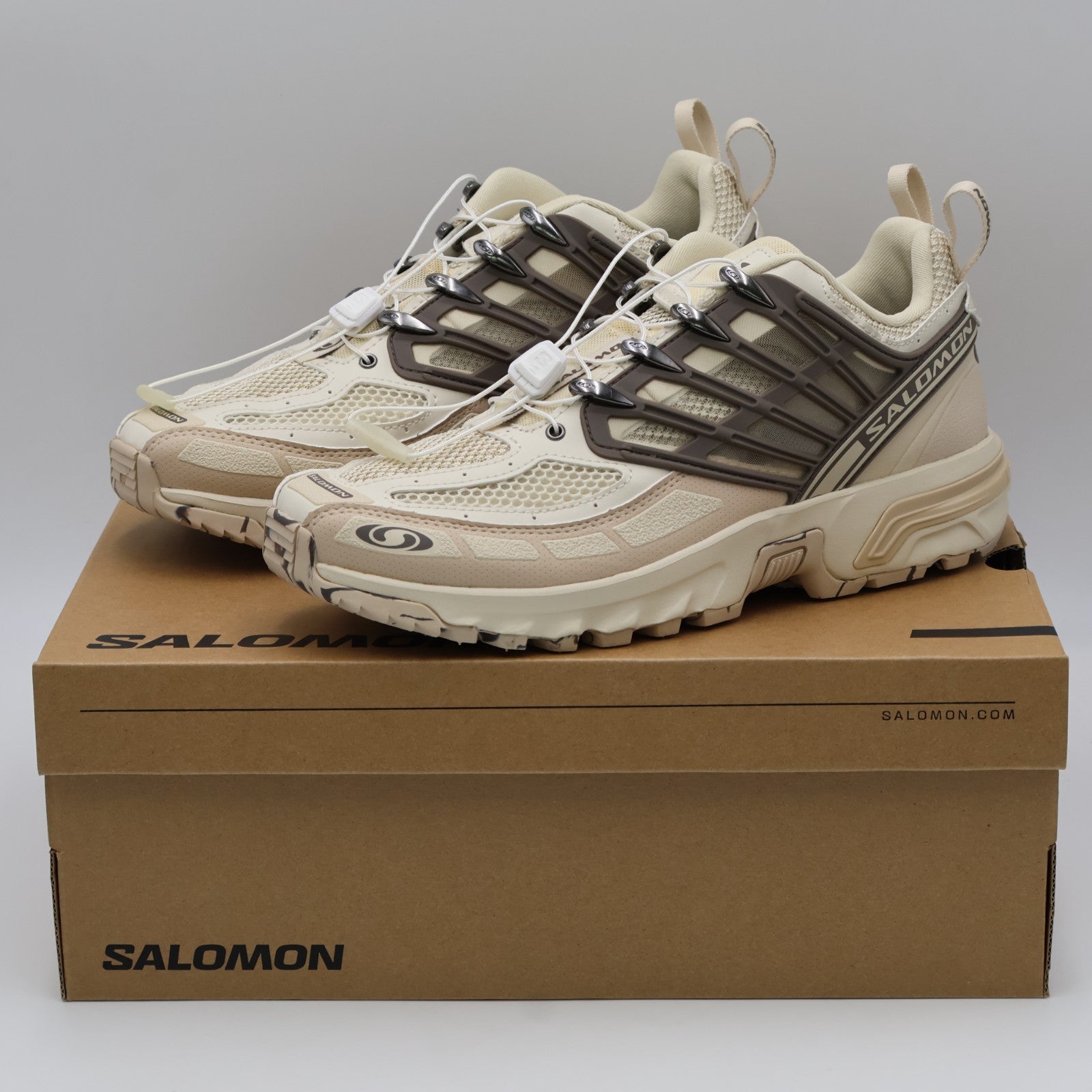 L47428700 Salomon ACS Pro Desert Almond Milk Cement Falcon (Men's)