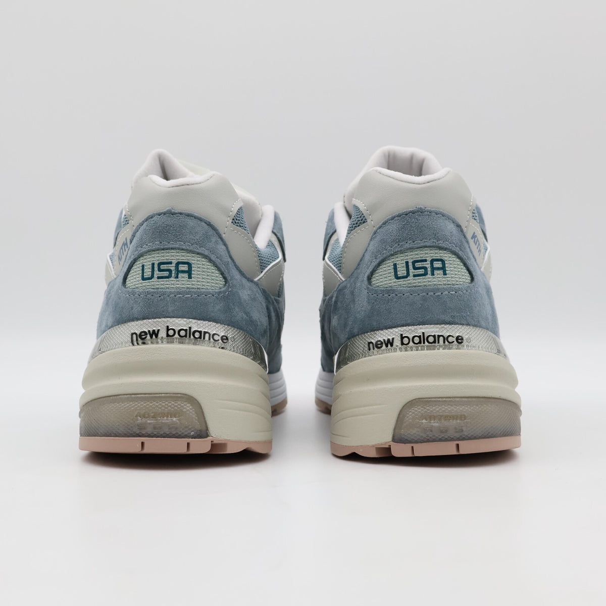 U992KT KITH New Balance 992 Aegean Blue Shadow Gray (Men's)