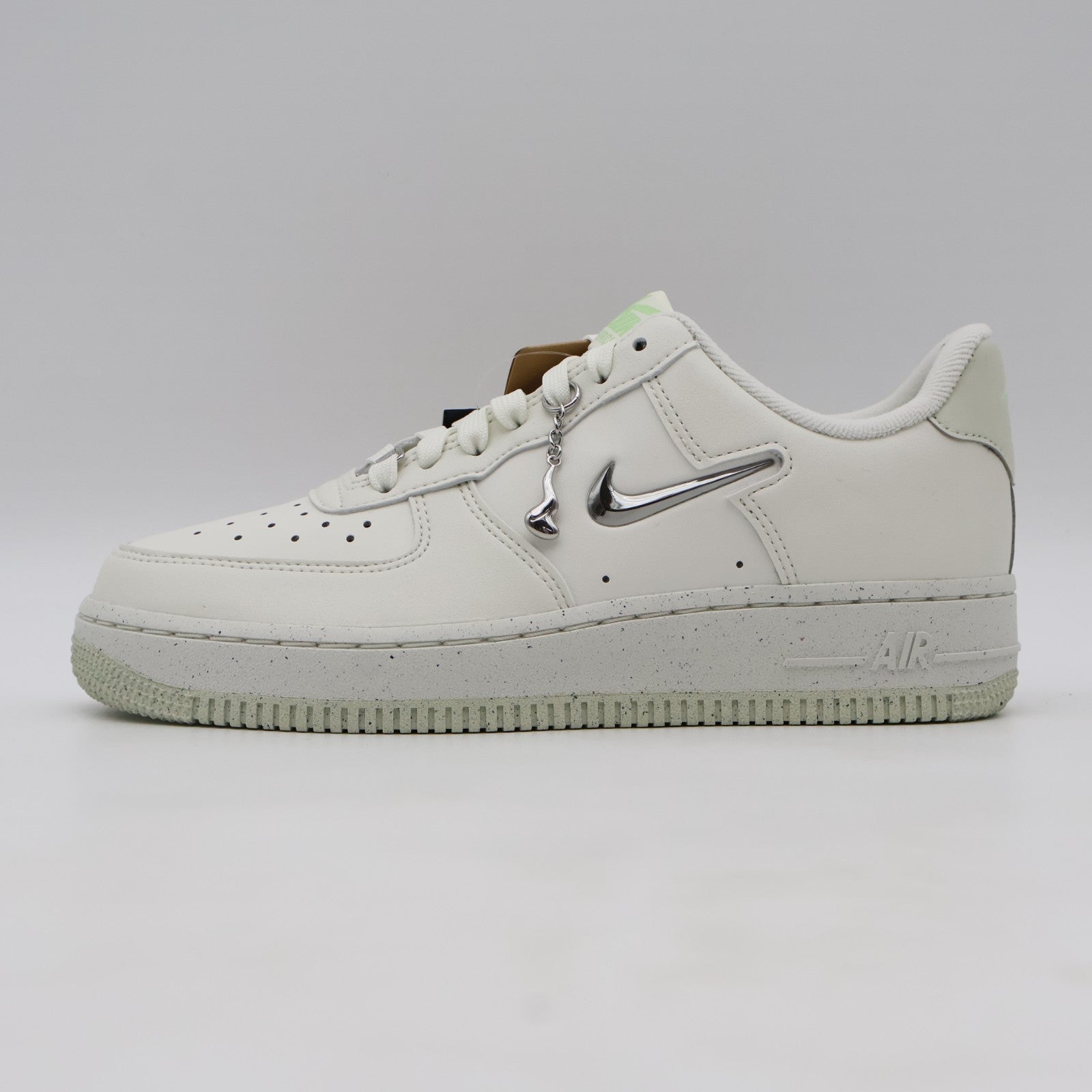 FN8540-100 Nike Air Force1 Low Next Nature SE Sail Sea Glass Volt (Women's)