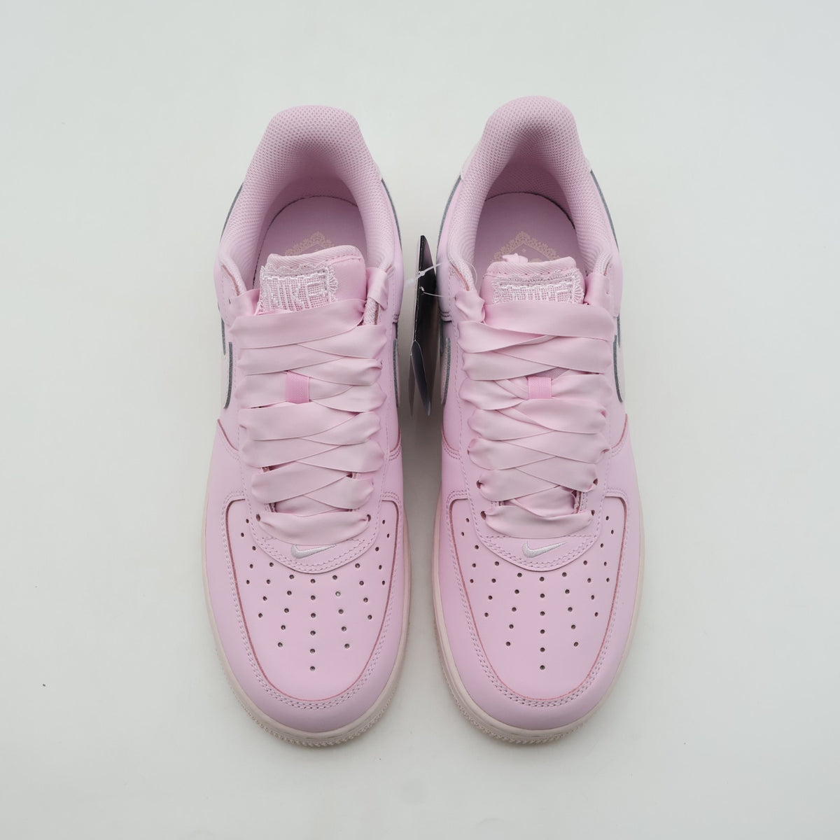 IR0871-600 Nike Air Force 1 Low Ribbon Lace Pink Foam (Women's)