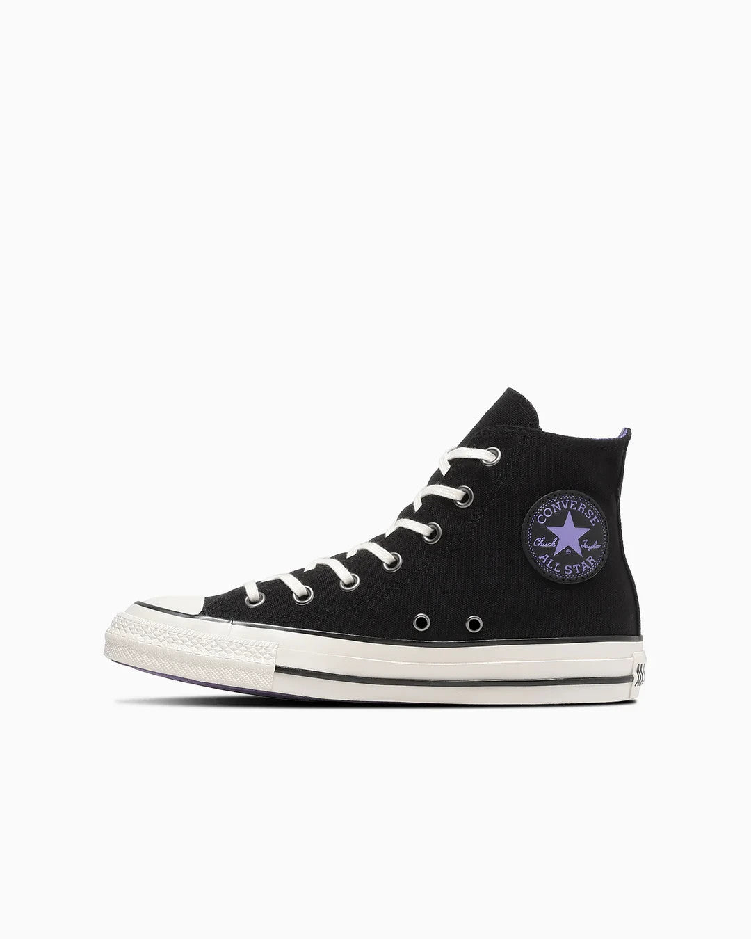 31318040 ANNA SUI Converse All Star Aged Hi Black Purple (Men's)