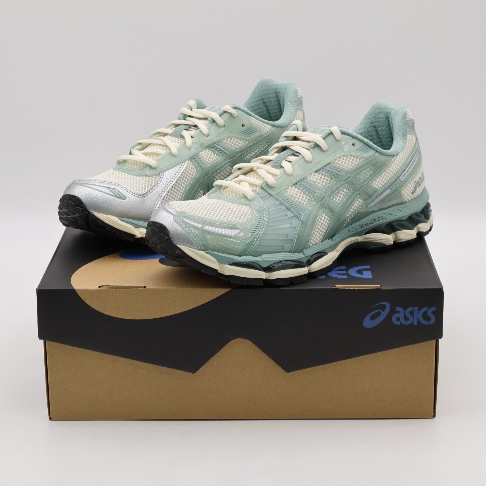 1203A675-100 KITH Ronnie Fieg Asics Gel-Kayano 12.1 Cream Sage (Men's)