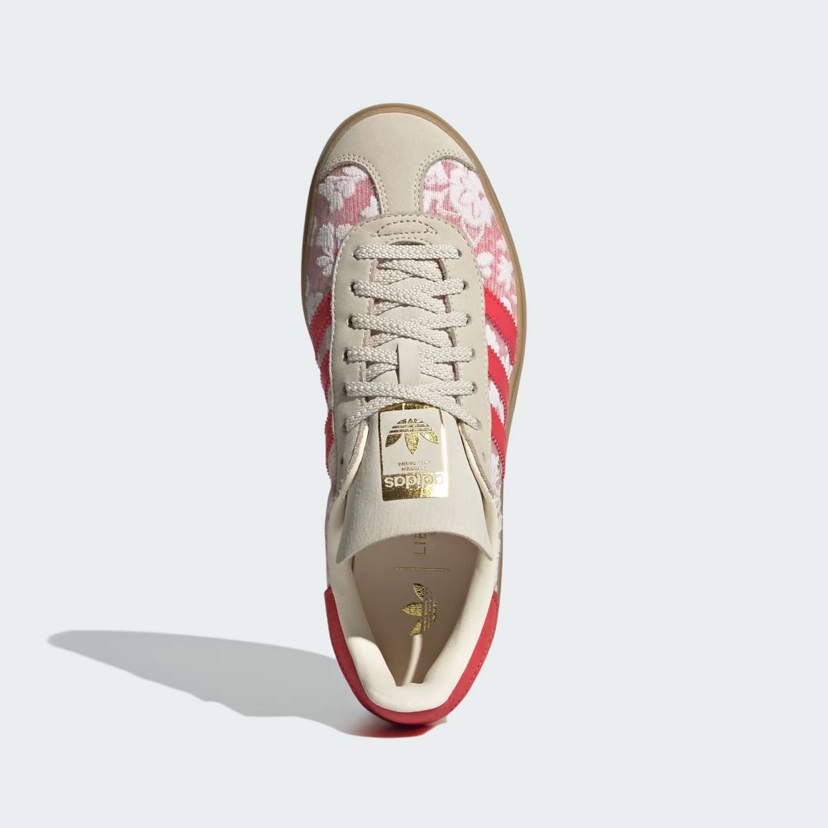 JR8885 Liberty London adidas Originals Gazelle Bold Better Scarlet (Women's)