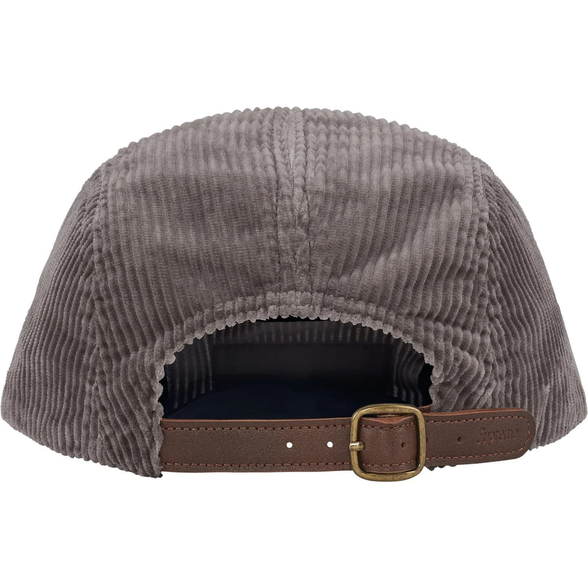Supreme Corduroy Camp Cap Grey