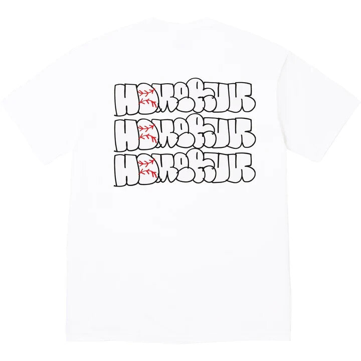Supreme Homerun Tee White