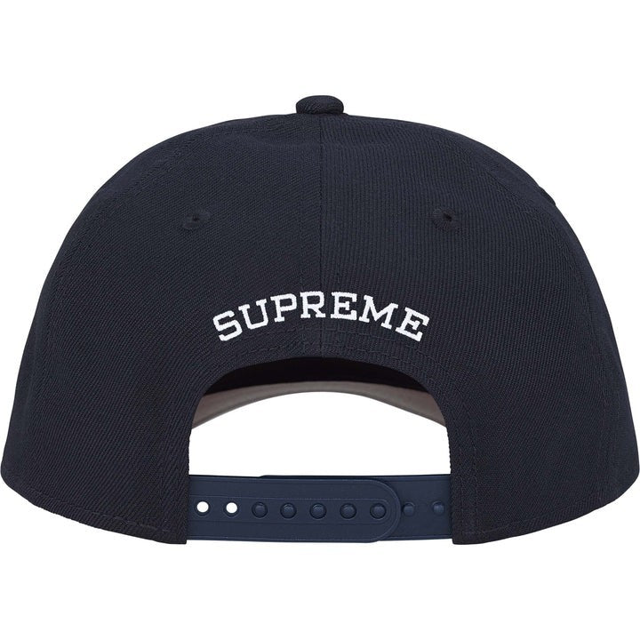 Supreme Sharp Spellout Adjustable New Era Navy
