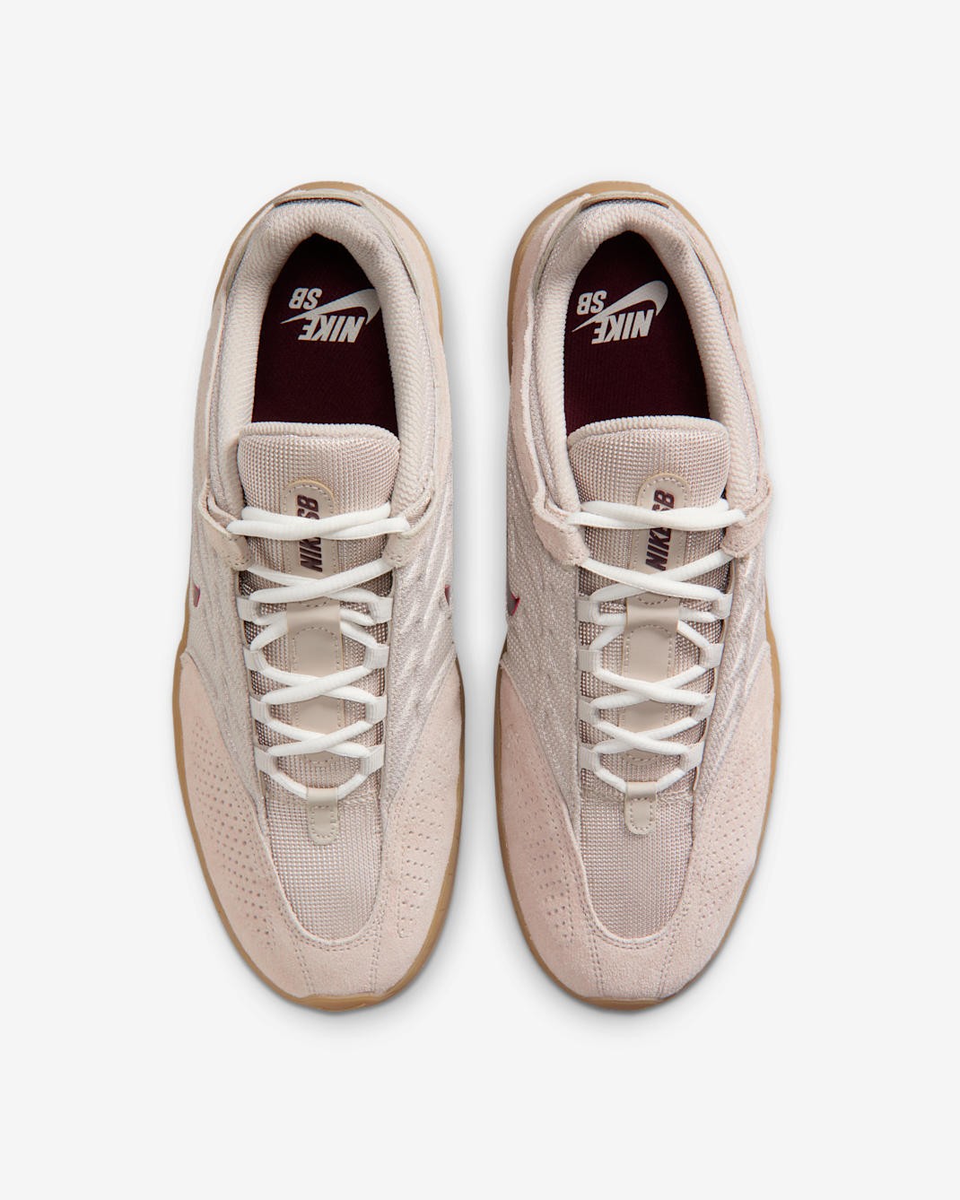 FD4691-202 Nike SB Vertebrae Cream 2 Phantom Gum Light Brown Burgundy (Men's)