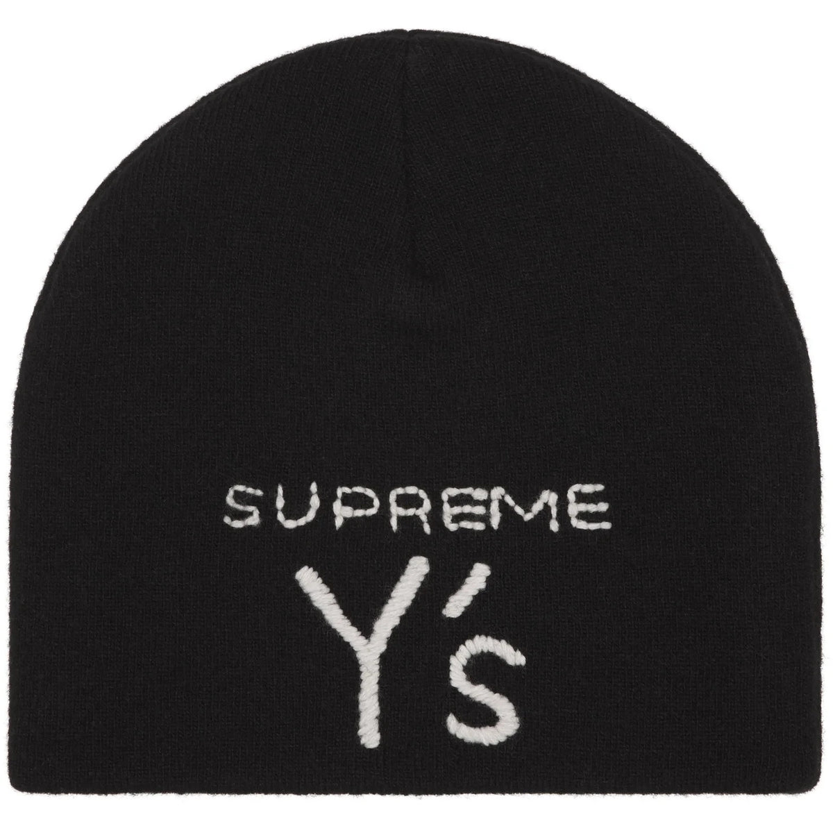 Supreme x Y's by Yohji Yamamoto Skull Beanie Black
