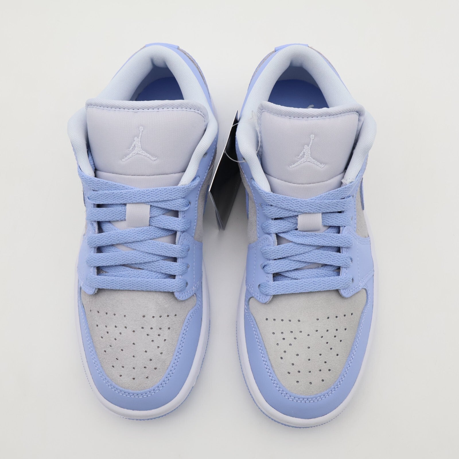 DC0774-050 Nike Air Jordan 1 Low Football Grey Aluminum White (Women's)
