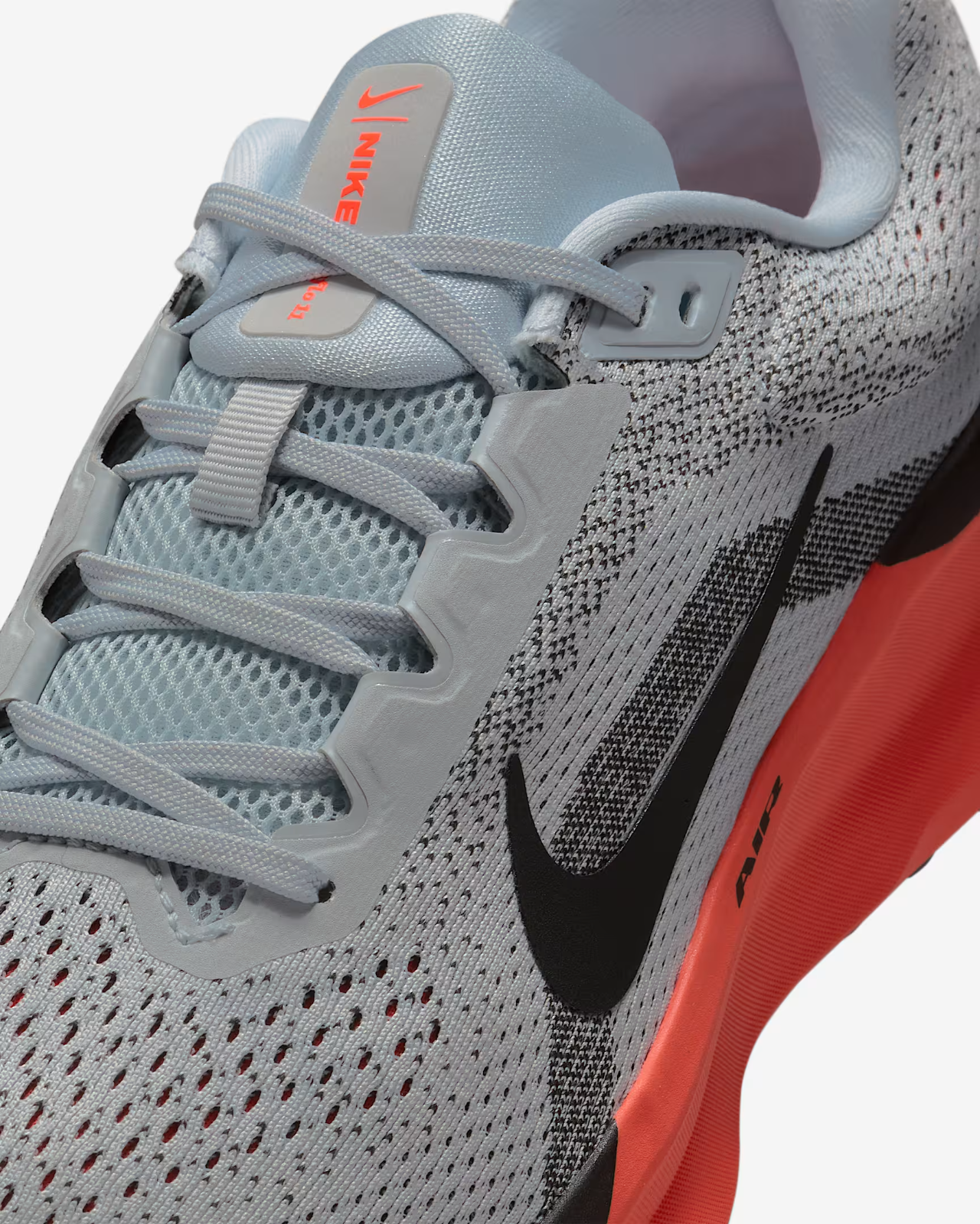 FJ9509-008 Nike Winflo 11 Road Running Shoes Pure Platinum Bright Crims (Men's)
