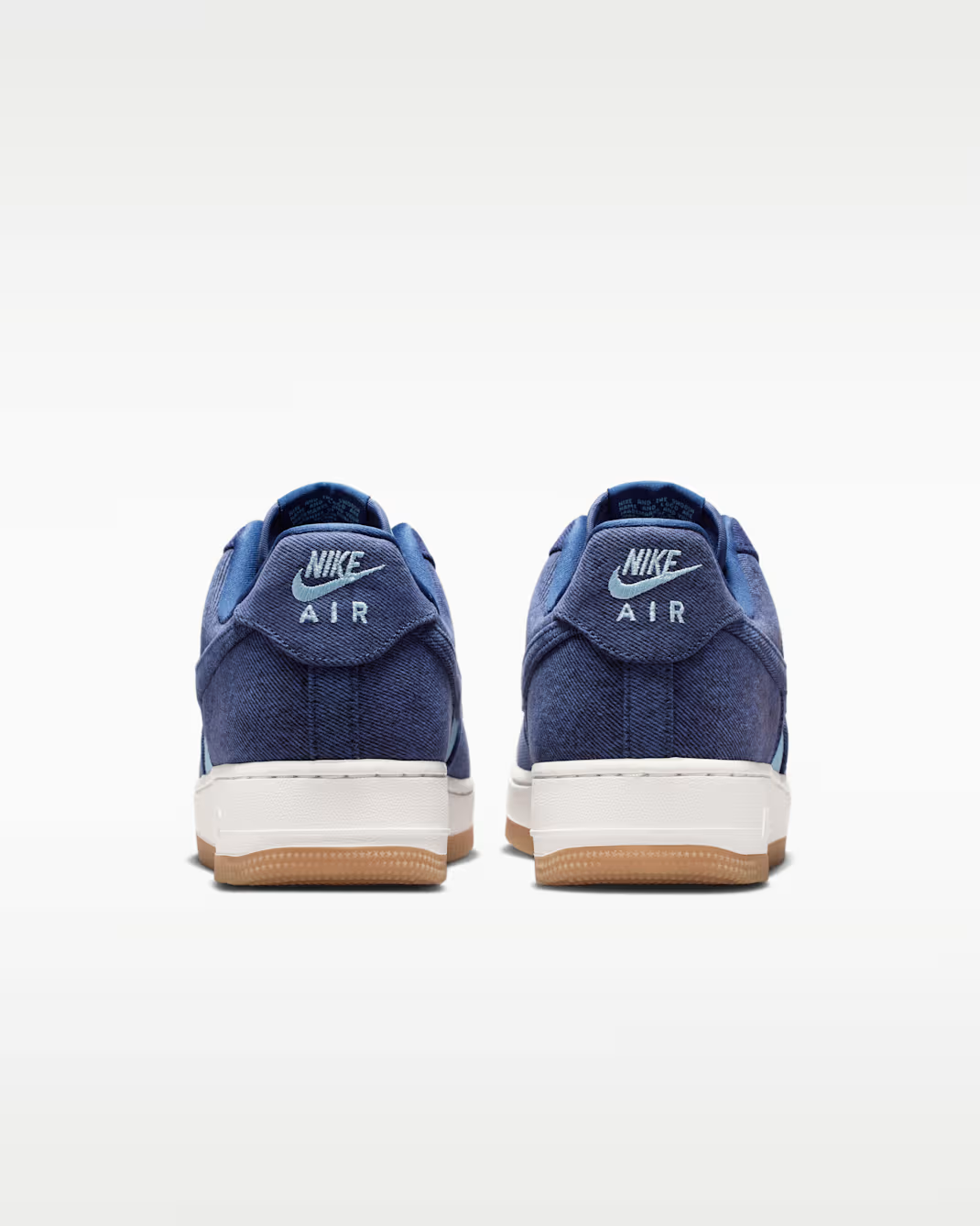 IR0951-400 Nike Air Force 1 Low "Blue Canvas"