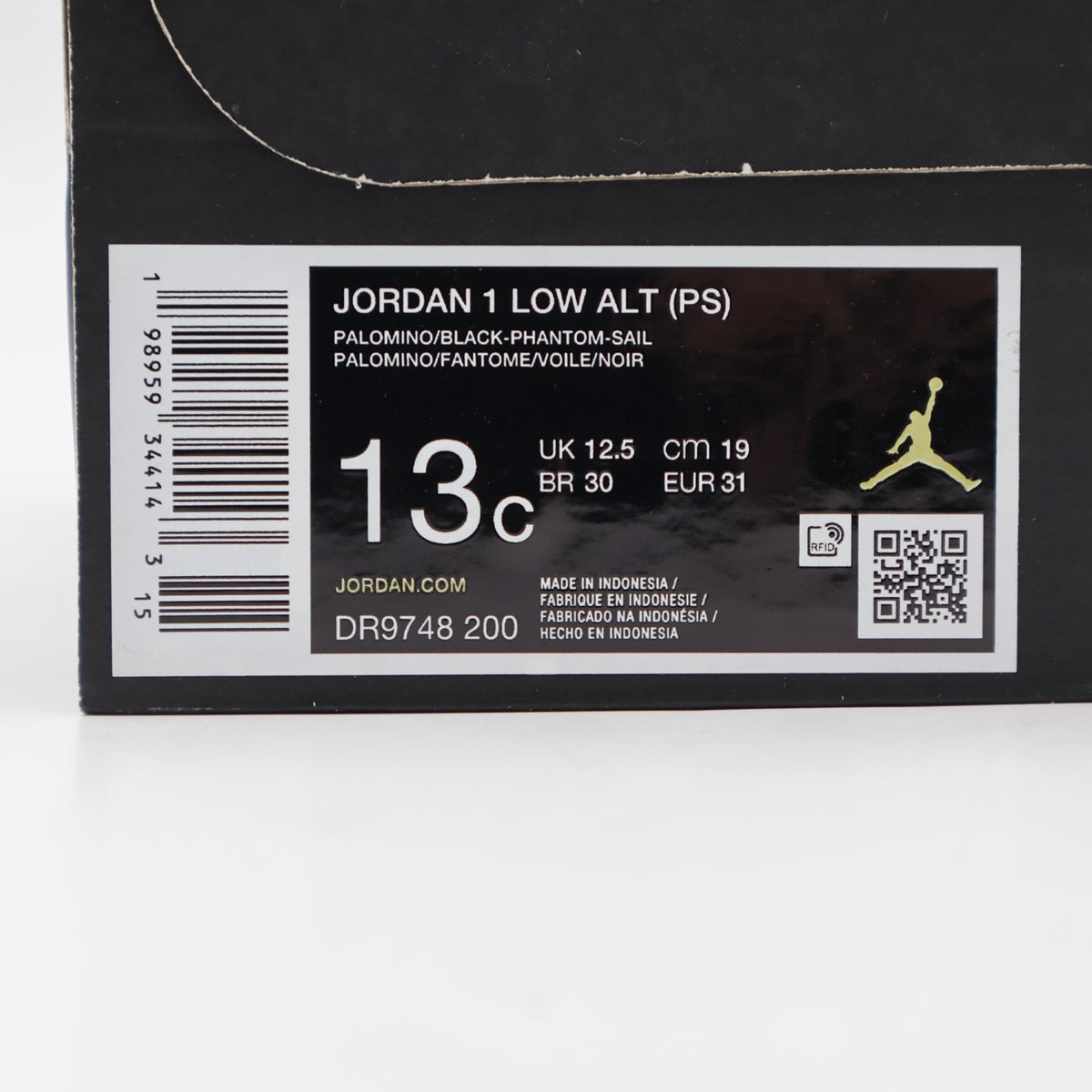 DR9748-200 Nike PS Jordan 1 Low Alt "Palomino/Phantom"