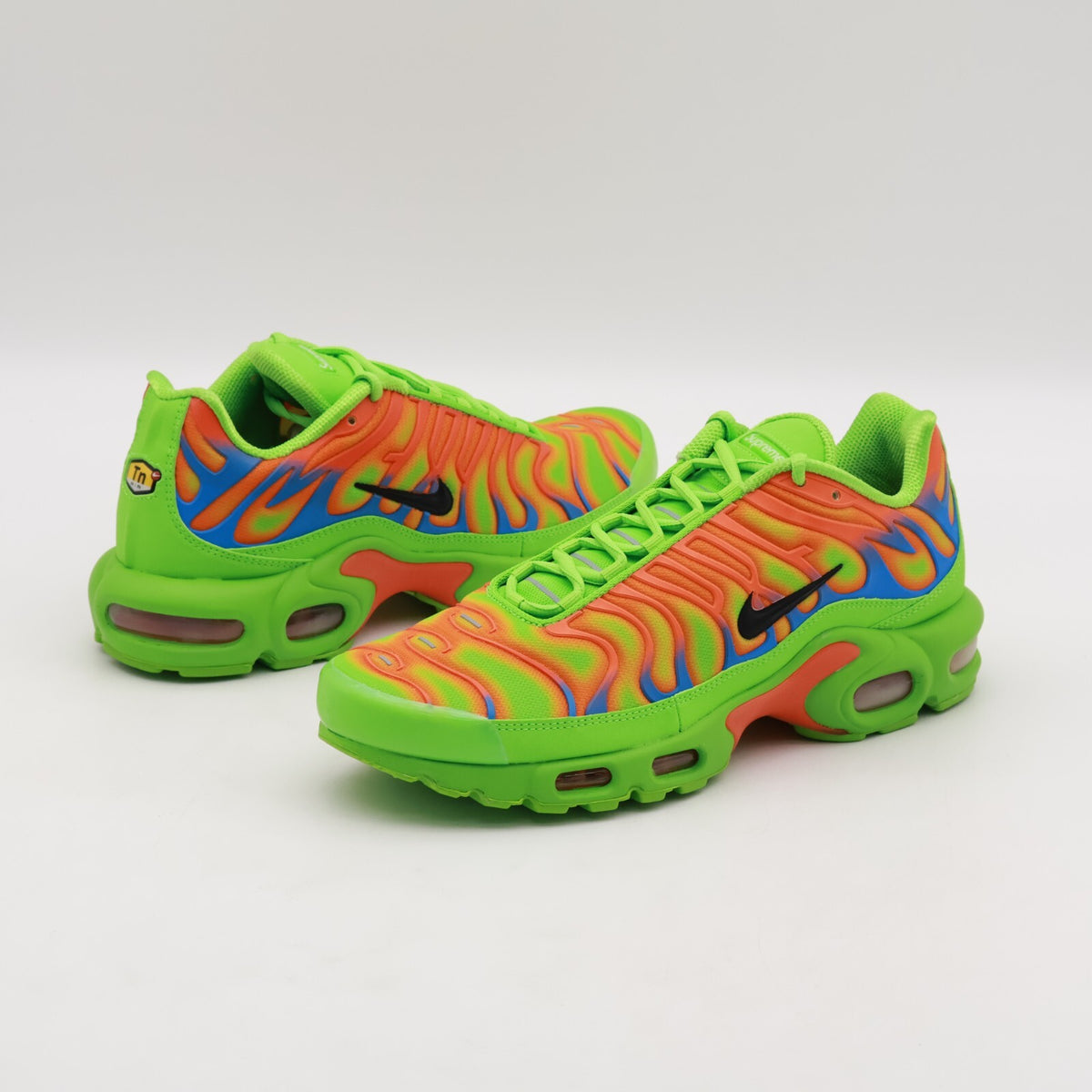DA1472-300 Nike Air Max Plus TN Supreme Mean Green Black Vivid Orange (Men's)