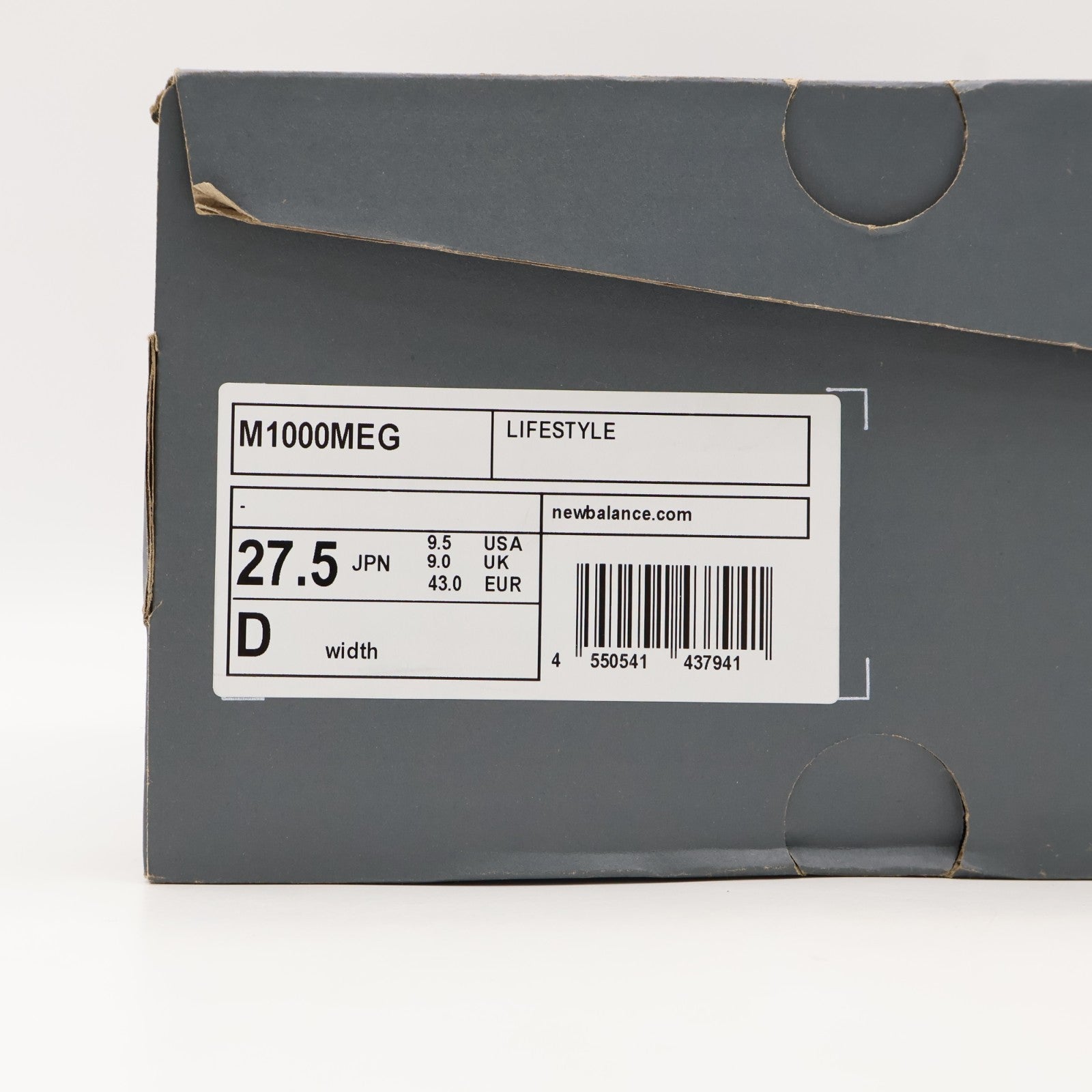 M1000MEG New Balance 1000 Dark Gray (Men's)