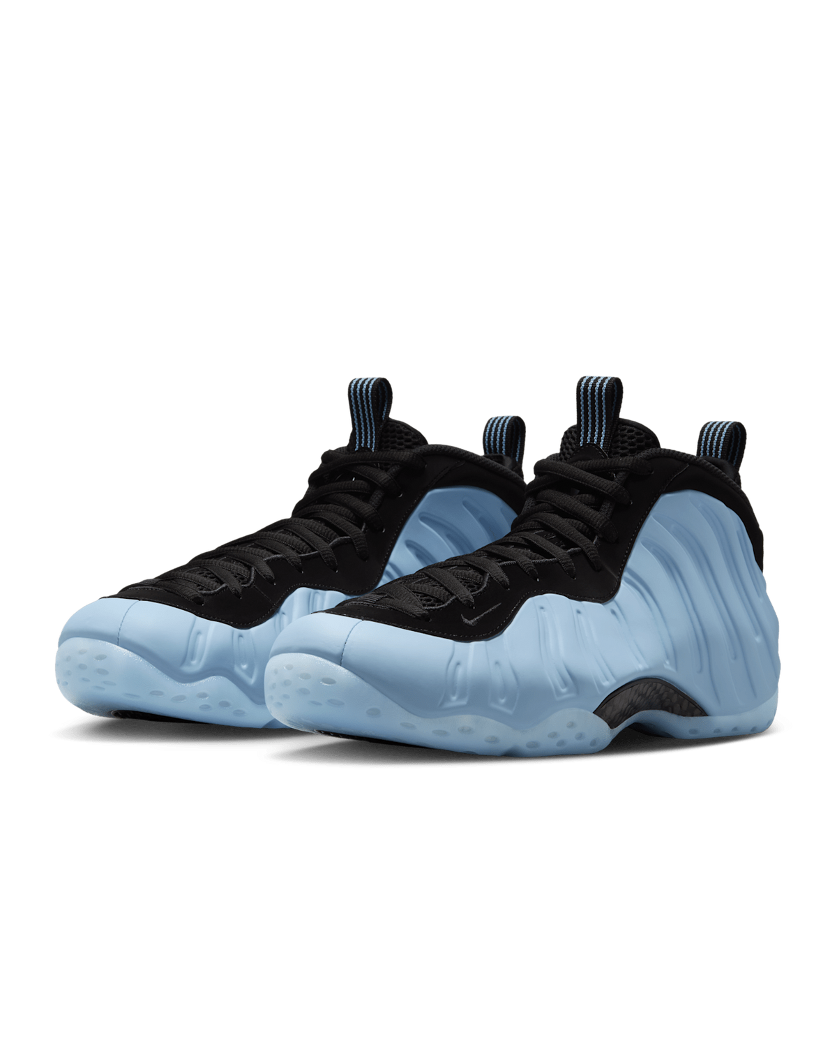 HJ6014-400 Nike Air Foamposite One Psychic Blue and Black (Men's)